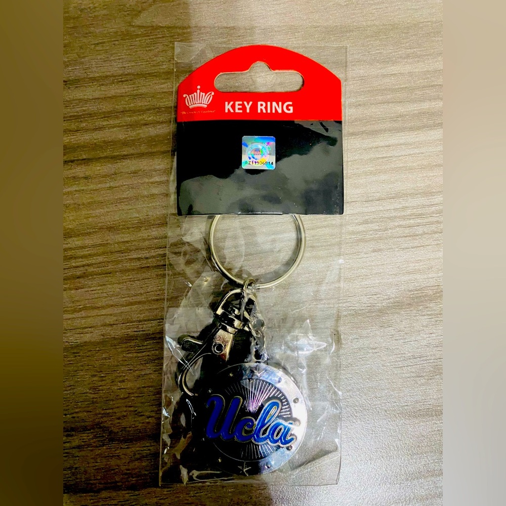 NIP UCLA Key Ring with Blue Logo